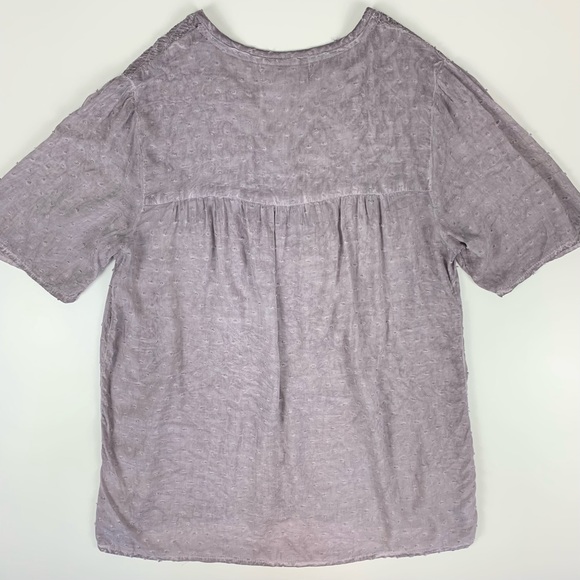 Knox Rose Top Wisteria Boho Short Sleeve Target XS - Picture 5 of 11